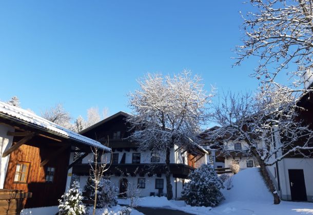 Feriendorf  Adalbert Stifter im Winter